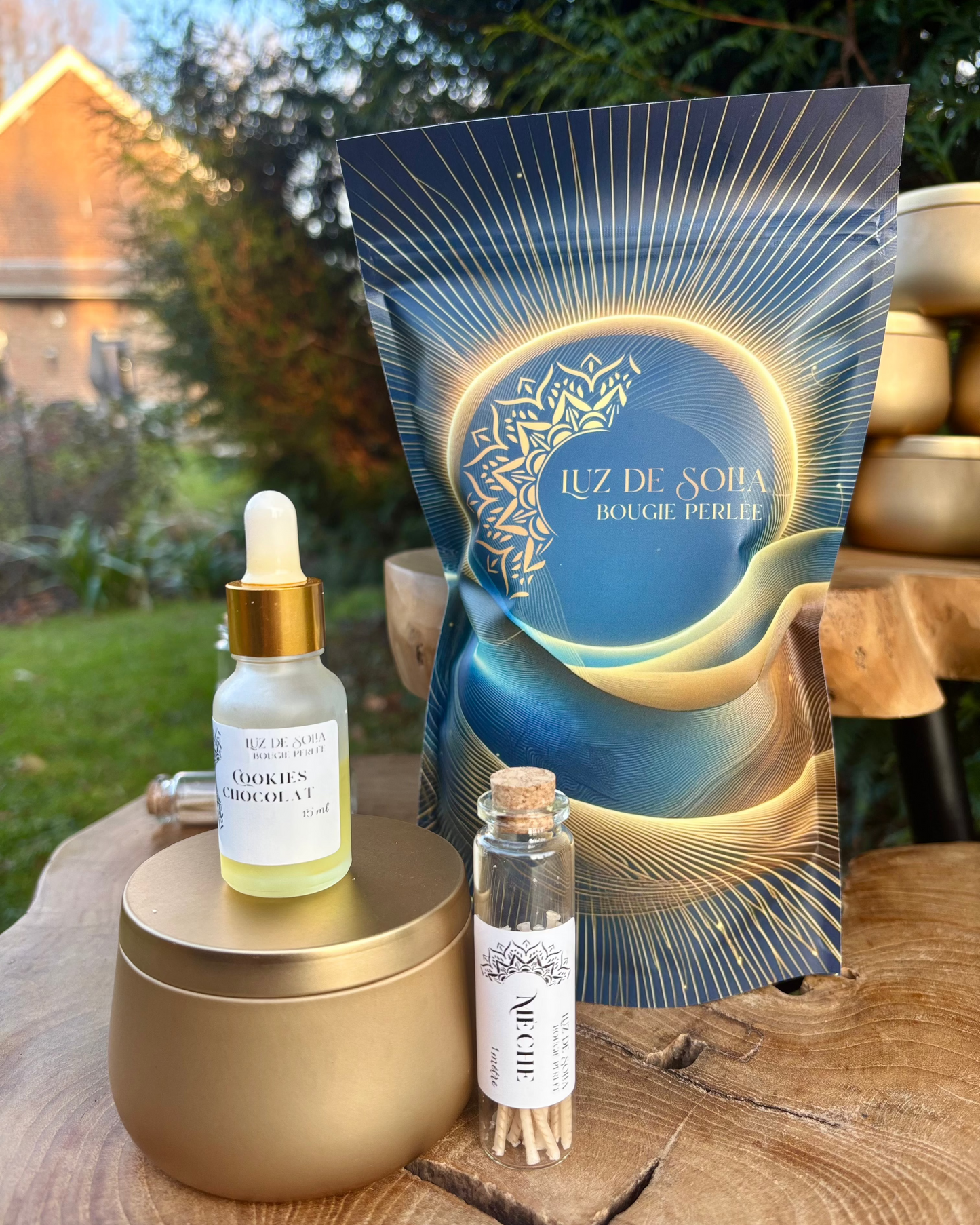 Pack Complet Bougie Perlée