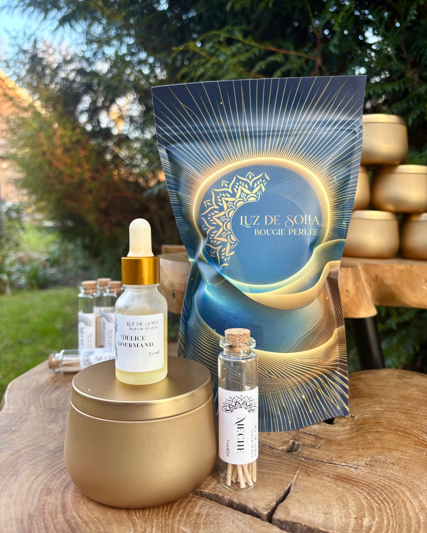 Pack Complet Bougie Perlée