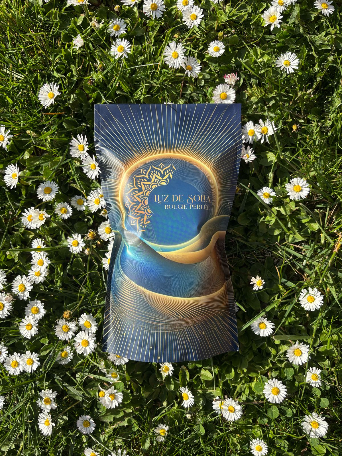 Sachet bougie perlée - 450g