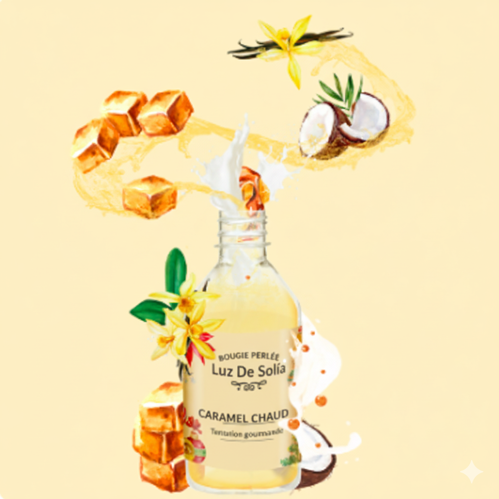 Parfum d'ambiance Luz De Solia / parfum Caramel Chaud 100ml
