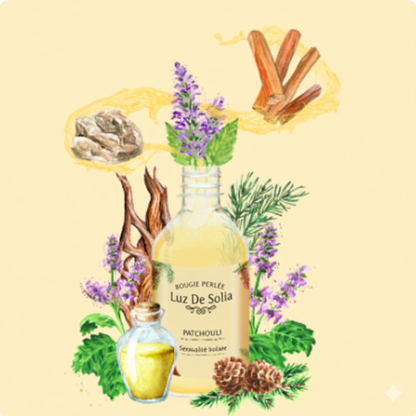 Parfum d'ambiance Luz De Solia / parfum Ambre Patchouli 100ml