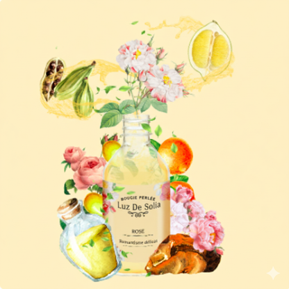 Diffuseur de Fleurs Luz De Solia 200ml Parfum de Rose