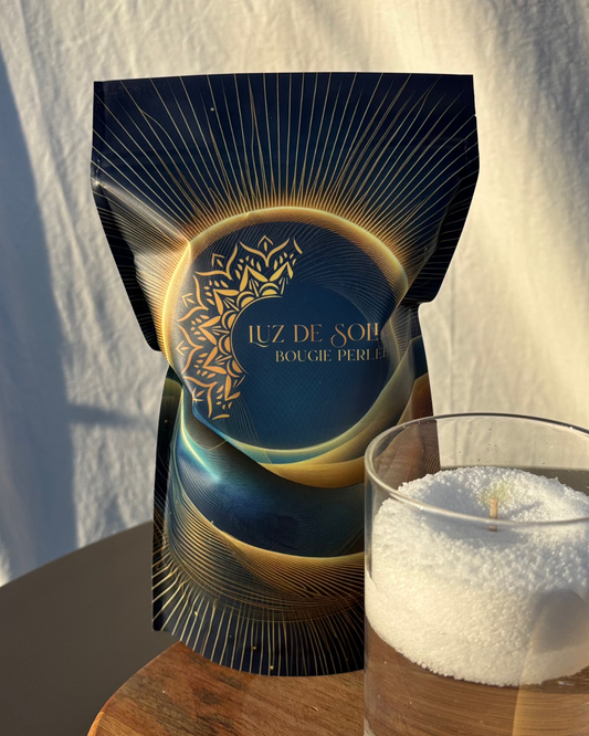 Sachet bougie perlée - 450g
