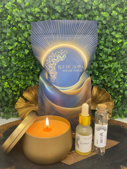 Pack Complet Bougie Perlée