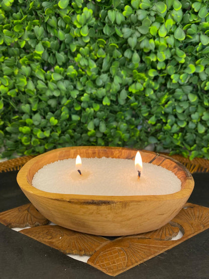 Contenant en bois d'olivier 100% naturel - Luz De Solia