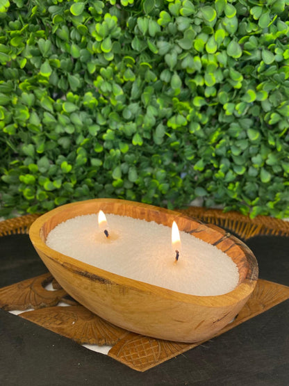 Contenant en bois d'olivier 100% naturel - Luz De Solia